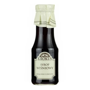 SYROP WIŚNIOWY BEZGLUTENOWY 355 g (280 ml) – KROKUS