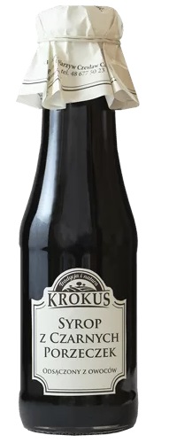 SYROP Z CZARNEJ PORZECZKI BEZGLUTENOWY 355 g (280 ml) – KROKUS SYROP Z CZARNEJ PORZECZKI BEZGLUTENOWY 355 g (280 ml) – KROKUS