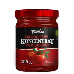 KONCENTRAT POMIDOROWY 22 % BIO 200 g – VITALIANA