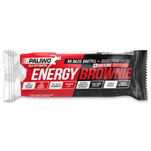 BATON ENERGY BROWNIE + KOFEINA 50 g – PALIWO DLA AKTYWNYCH