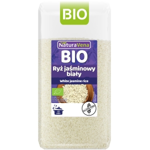 RYŻ JAŚMINOWY BIAŁY BEZGLUTENOWY BIO 500 g – NATURAVENA