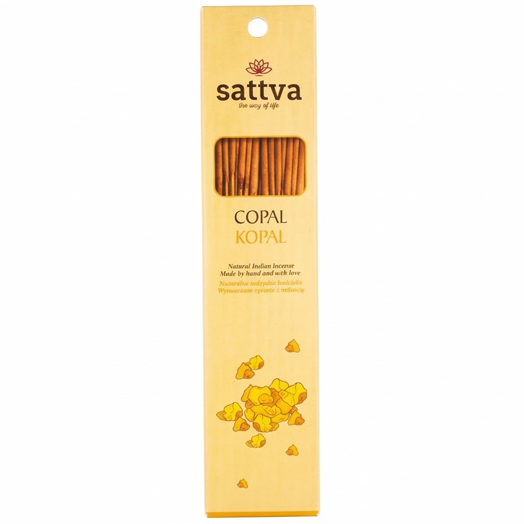 KADZIDEŁKA INDYJSKIE KOPAL (15 szt.) 30 g – SATTVA (WELLNESS) KADZIDEŁKA INDYJSKIE KOPAL (15 szt.) 30 g – SATTVA (WELLNESS)