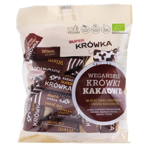 KRÓWKI KAKAOWE BEZMLECZNE BEZGLUTENOWE BIO 150 g – ME GUSTO (SUPER KRÓWKA)
