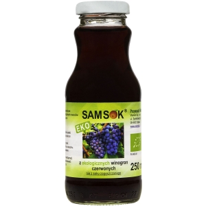 SOK Z CZERWONYCH WINOGRON NFC BIO 250 ml – VIANDS (SAM SOK)