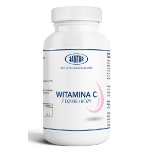 WITAMINA C Z DZIKIEJ RÓŻY (945 mg) 100 KAPSUŁEK – JANTAR WITAMINA C Z DZIKIEJ RÓŻY (945 mg) 100 KAPSUŁEK – JANTAR