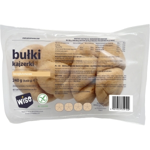BUŁKI KAJZERKI BEZGLUTENOWE (4 szt.) 240 g – WISO