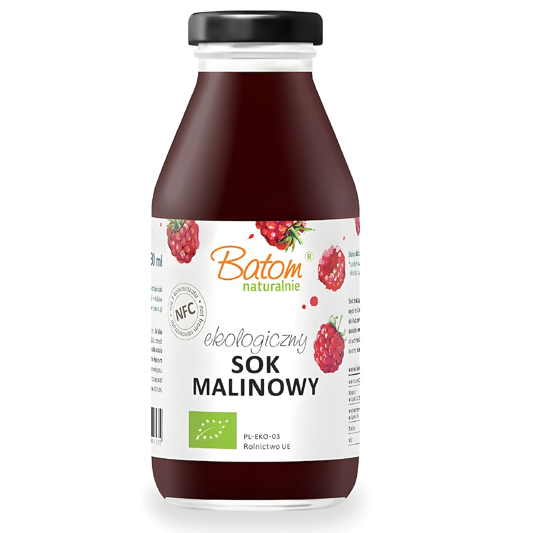 SOK MALINOWY NFC BIO 330 ml – BATOM SOK MALINOWY NFC BIO 330 ml – BATOM