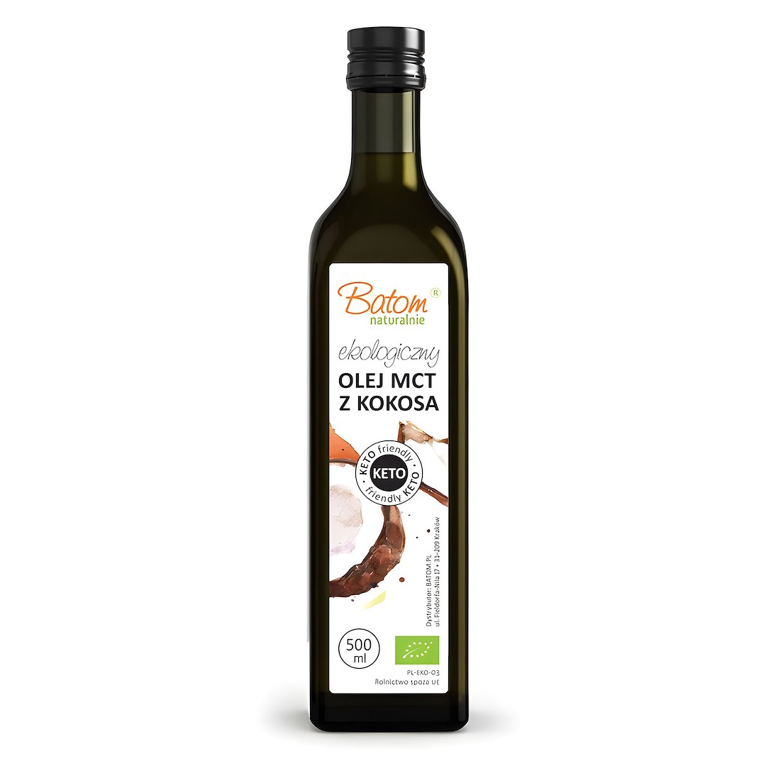 OLEJ KOKOSOWY MCT KETO BIO 500 ml – BATOM OLEJ KOKOSOWY MCT KETO BIO 500 ml – BATOM