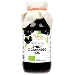 SYROP Z CZARNEGO BZU BIO 330 ml – BATOM