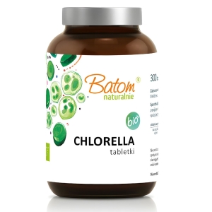 CHLORELLA BIO (400 mg) 300 TABLETEK – BATOM