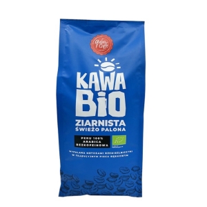 KAWA ZIARNISTA BEZKOFEINOWA ARABICA 100 % PERU BIO 1 kg – QUBA CAFFE