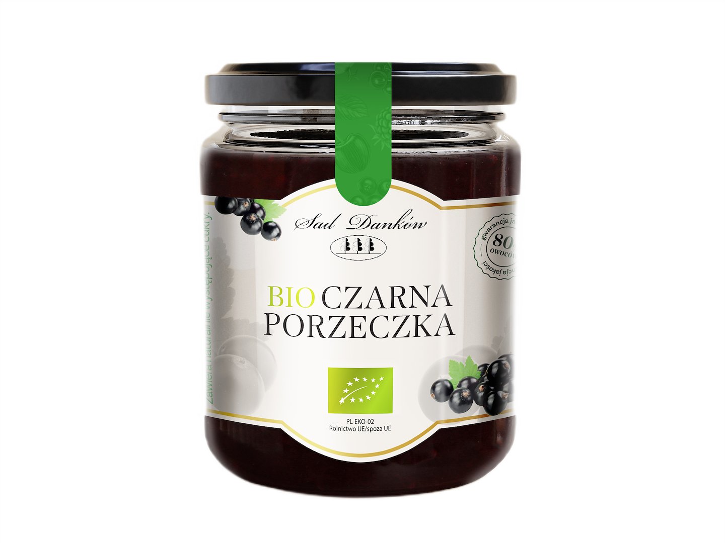 CZARNA PORZECZKA 80 % BIO 260 g – SAD DANKÓW CZARNA PORZECZKA 80 % BIO 260 g – SAD DANKÓW