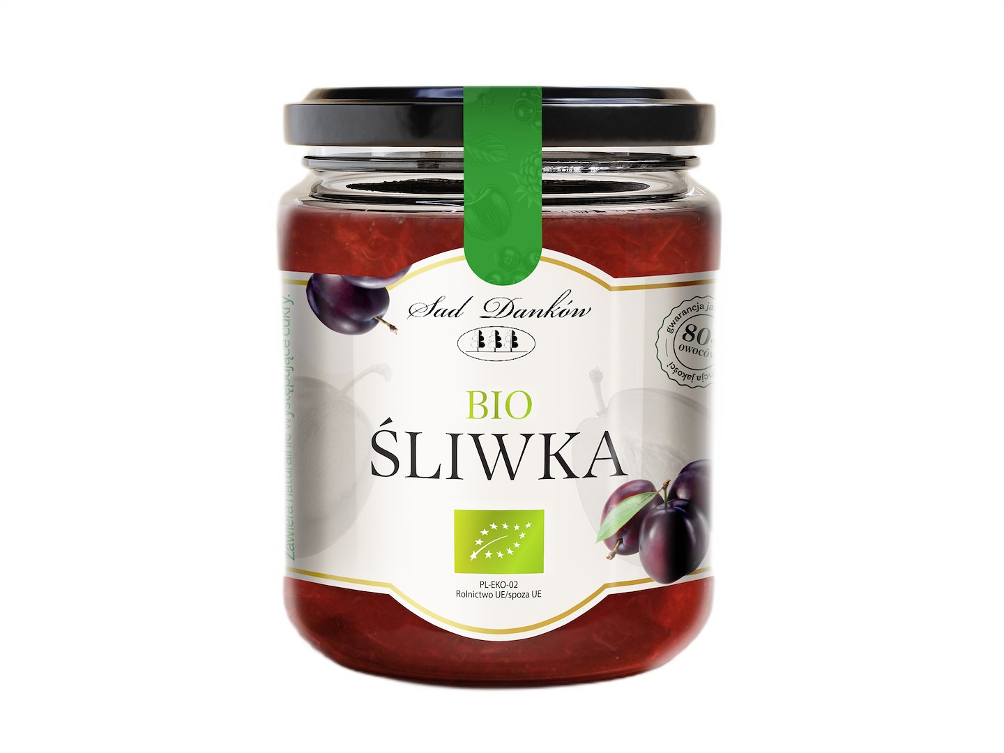 ŚLIWKA 80 % BIO 260 g – SAD DANKÓW ŚLIWKA 80 % BIO 260 g – SAD DANKÓW