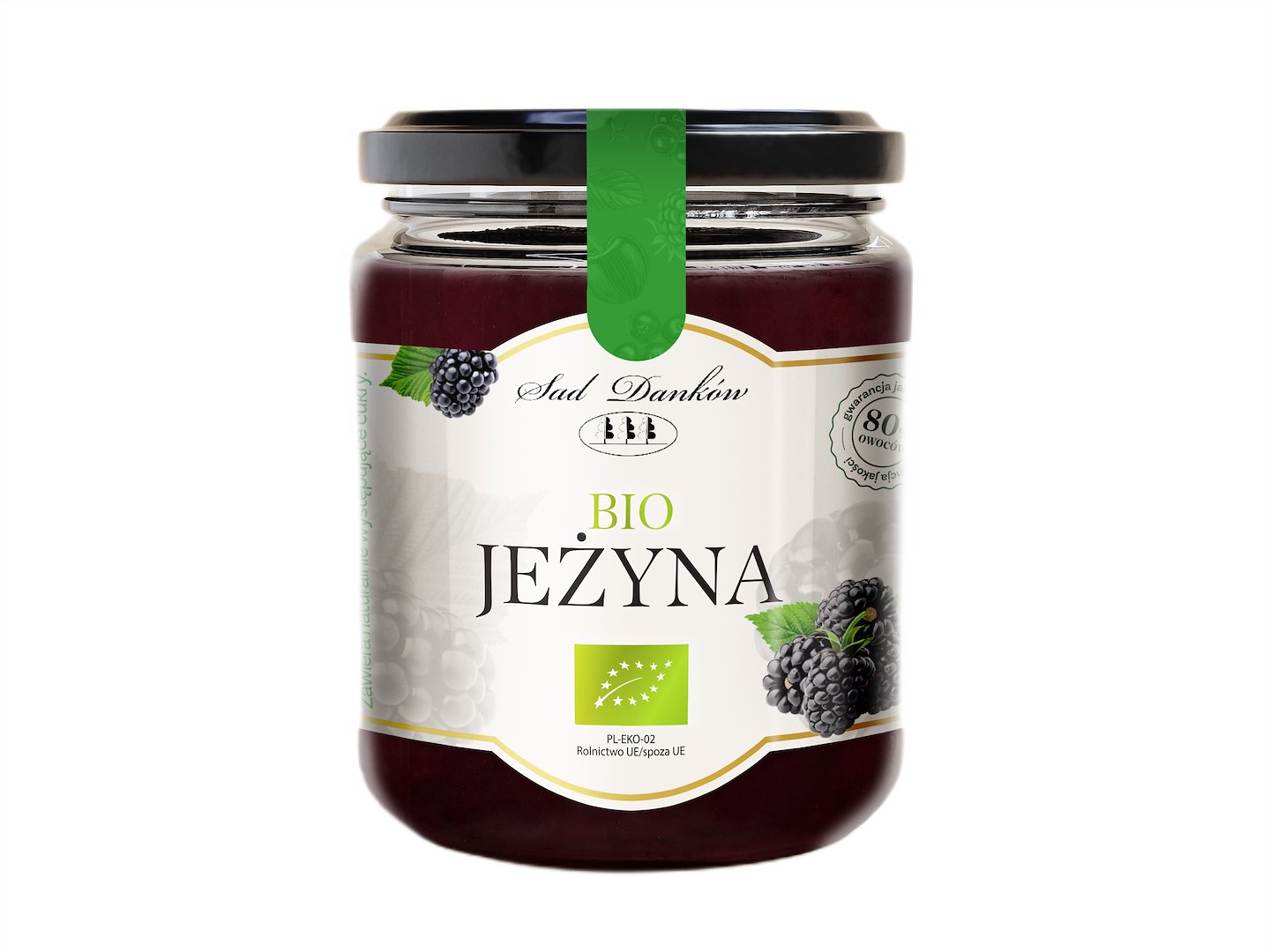 JEŻYNA 80 % BIO 260 g – SAD DANKÓW JEŻYNA 80 % BIO 260 g – SAD DANKÓW