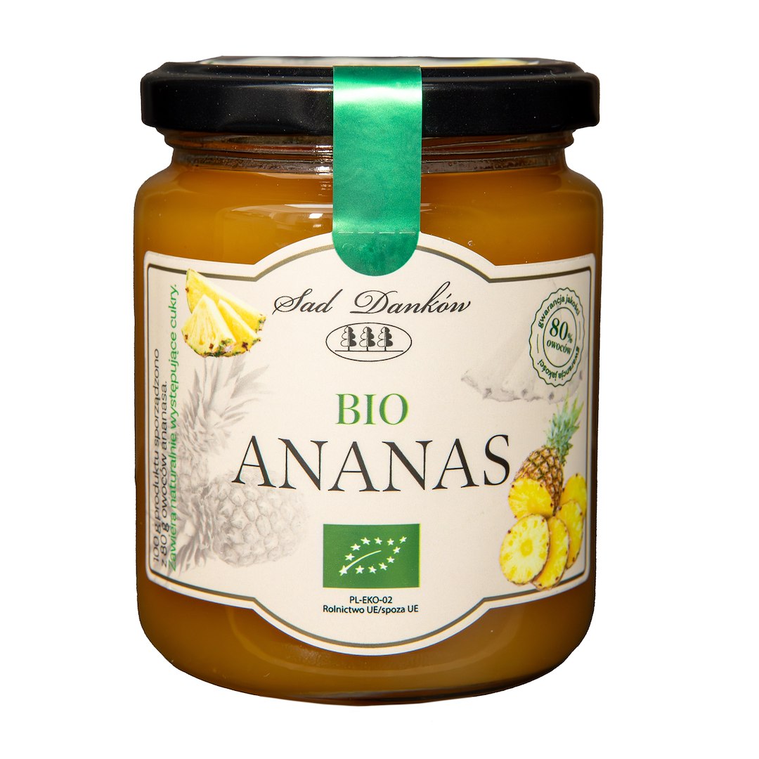 ANANAS 80 % BIO 260 g – SAD DANKÓW ANANAS 80 % BIO 260 g – SAD DANKÓW
