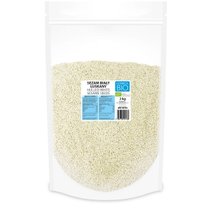 SEZAM BIAŁY ŁUSKANY BIO 3 kg – HORECA (BIO PLANET)