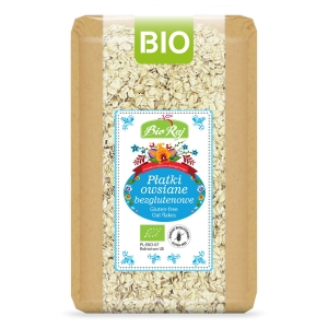 PŁATKI OWSIANE BEZGLUTENOWE BIO (POLSKA) 1 kg – BIO RAJ