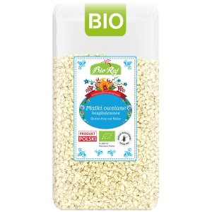 PŁATKI OWSIANE BEZGLUTENOWE BIO (POLSKA) 350 g – BIO RAJ