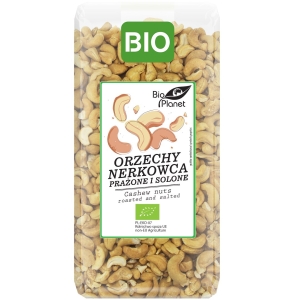 ORZECHY NERKOWCA PRAŻONE I SOLONE BIO 350 g – BIO PLANET ORZECHY NERKOWCA PRAŻONE I SOLONE BIO 350 g – BIO PLANET