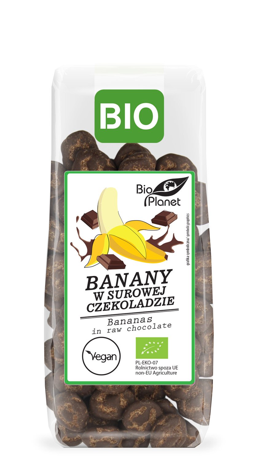 BANANY W SUROWEJ CZEKOLADZIE BIO 100 g – BIO PLANET BANANY W SUROWEJ CZEKOLADZIE BIO 100 g – BIO PLANET
