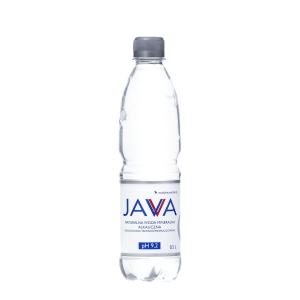 NATURALNA WODA MINERALNA ALKALICZNA NIEGAZOWANA 500 ml – JAVA