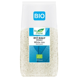 RYŻ BIAŁY OKRĄGŁY BIO 500 g – BIO PLANET