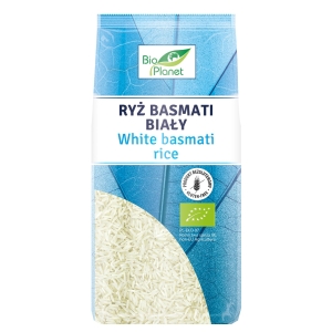 RYŻ BASMATI BIAŁY BEZGLUTENOWY BIO 500 g – BIO PLANET