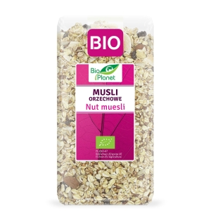 MUSLI ORZECHOWE BIO 300 g – BIO PLANET