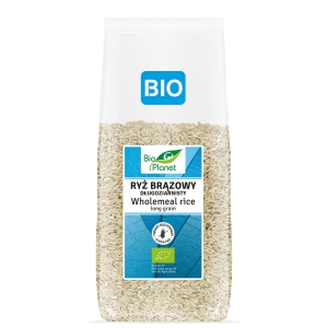 RYŻ BRĄZOWY DŁUGOZIARNISTY BEZGLUTENOWY BIO 1 kg – BIO PLANET
