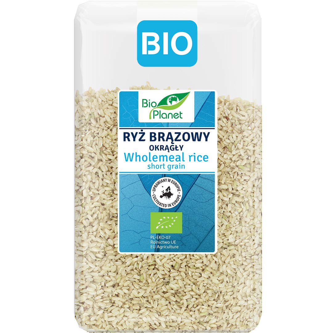 RYŻ BRĄZOWY OKRĄGŁY BIO 1 kg – BIO PLANET RYŻ BRĄZOWY OKRĄGŁY BIO 1 kg – BIO PLANET