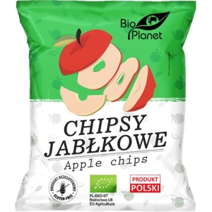 CHIPSY JABŁKOWE BEZGLUTENOWE BIO 100 g – BIO PLANET