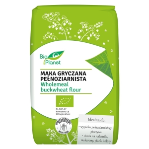 MĄKA GRYCZANA PEŁNOZIARNISTA BIO 500 g – BIO PLANET MĄKA GRYCZANA PEŁNOZIARNISTA BIO 500 g – BIO PLANET