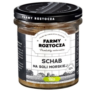 SCHAB NA SOLI MORSKIEJ BIO 250 g (SŁOIK) – FARMY ROZTOCZA SCHAB NA SOLI MORSKIEJ BIO 250 g (SŁOIK) – FARMY ROZTOCZA