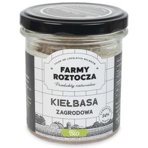 KIEŁBASA ZAGRODOWA BIO 250 g (SŁOIK) – FARMY ROZTOCZA KIEŁBASA ZAGRODOWA BIO 250 g (SŁOIK) – FARMY ROZTOCZA