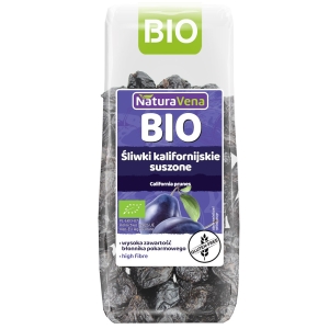 ŚLIWKI KALIFORNIJSKIE SUSZONE BEZGLUTENOWE BIO 200 g – NATURAVENA