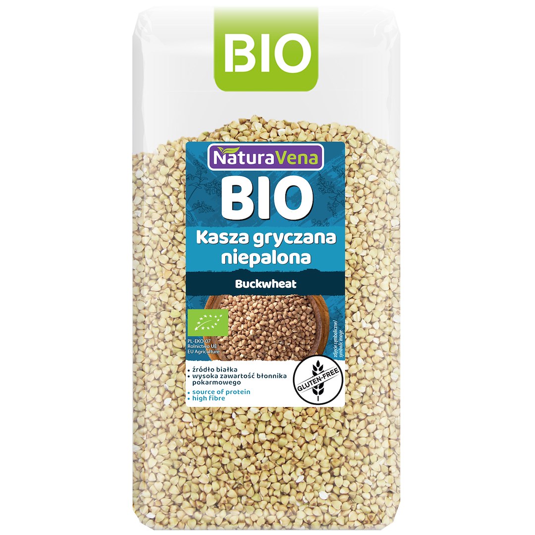 KASZA GRYCZANA NIEPALONA BEZGLUTENOWA BIO 500 g – NATURAVENA KASZA GRYCZANA NIEPALONA BEZGLUTENOWA BIO 500 g – NATURAVENA