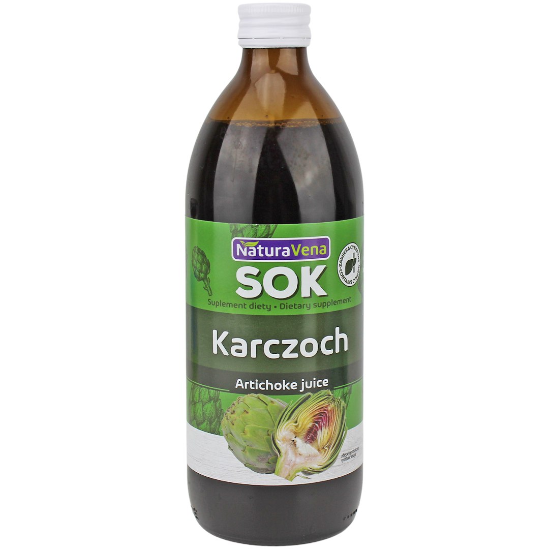 SOK Z KARCZOCHA 500 ml – NATURAVENA SOK Z KARCZOCHA 500 ml – NATURAVENA