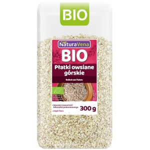 PŁATKI OWSIANE GÓRSKIE BIO 300 g – NATURAVENA