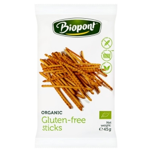 PALUSZKI LEKKO SOLONE BEZGLUTENOWE BIO 45 g – BIOPONT