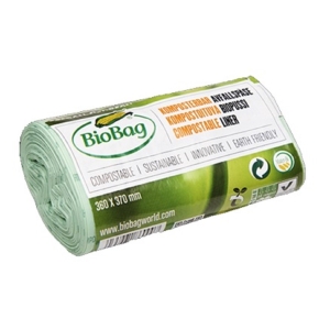 WORKI NA ODPADY BIO I ZMIESZANE 6 L 30 szt. (KOMPOSTOWALNE I BIODEGRADOWALNE) – BIOBAG