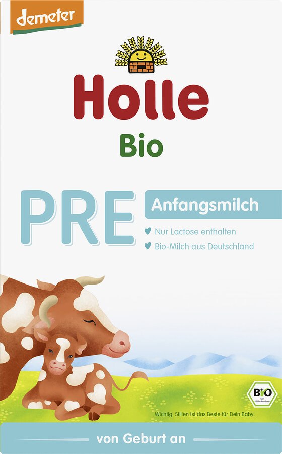 MLEKO KROWIE PRE POCZĄTKOWE DLA NIEMOWLĄT DEMETER BIO 400 g – HOLLE MLEKO KROWIE PRE POCZĄTKOWE DLA NIEMOWLĄT DEMETER BIO 400 g – HOLLE