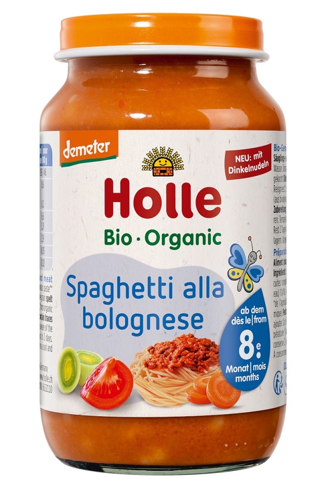 SPAGHETTI BOLOGNESE BEZ DODATKU CUKRÓW OD 8 MIESIĄCA DEMETER BIO 220 g (SŁOIK) – HOLLE SPAGHETTI BOLOGNESE BEZ DODATKU CUKRÓW OD 8 MIESIĄCA DEMETER BIO 220 g (SŁOIK) – HOLLE