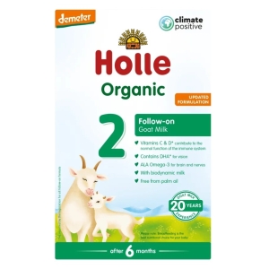 MLEKO KOZIE 2 NASTĘPNE DLA NIEMOWLĄT PO 6 MIESIĄCU DEMETER BIO 400 g – HOLLE MLEKO KOZIE 2 NASTĘPNE DLA NIEMOWLĄT PO 6 MIESIĄCU DEMETER BIO 400 g – HOLLE