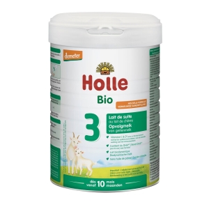 MLEKO KOZIE 3 NASTĘPNE DLA NIEMOWLĄT PO 6 MIESIĄCU DEMETER BIO 800 g – HOLLE