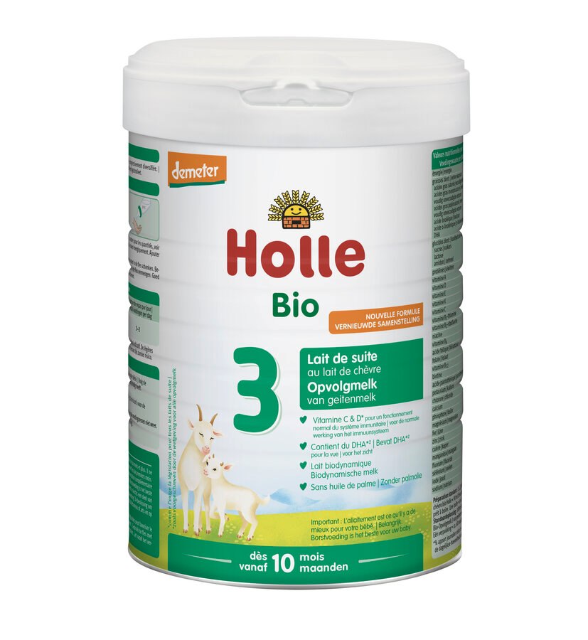 MLEKO KOZIE 3 NASTĘPNE DLA NIEMOWLĄT PO 6 MIESIĄCU DEMETER BIO 800 g – HOLLE MLEKO KOZIE 3 NASTĘPNE DLA NIEMOWLĄT PO 6 MIESIĄCU DEMETER BIO 800 g – HOLLE