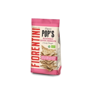 CHRUPKI GRYCZANE PIRAMIDKI Z QUINOA I AMARANTUSEM BEZGLUTENOWE BIO 80 g – FIORENTINI