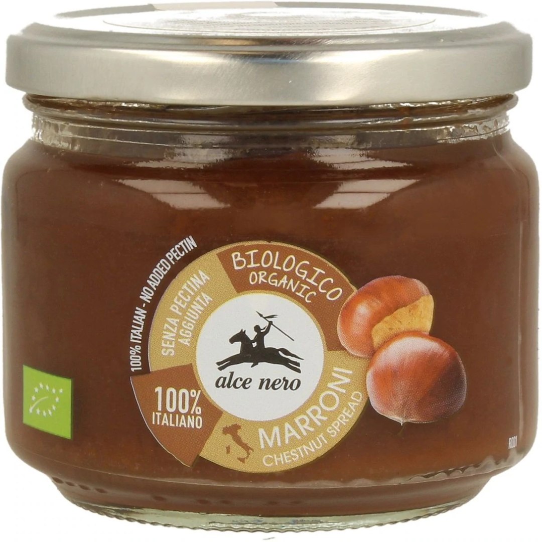 KREM Z KASZTANÓW JADALNYCH BIO 270 g – ALCE NERO KREM Z KASZTANÓW JADALNYCH BIO 270 g – ALCE NERO