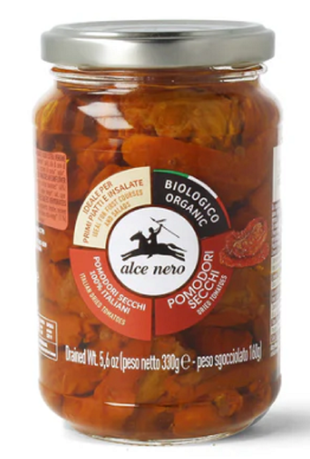 POMIDORY SUSZONE W OLIWIE BIO 330 g – ALCE NERO POMIDORY SUSZONE W OLIWIE BIO 330 g – ALCE NERO