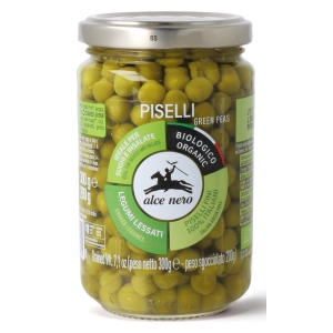GROSZEK ZIELONY W ZALEWIE BIO 300 g (200 g) (SŁOIK) – ALCE NERO