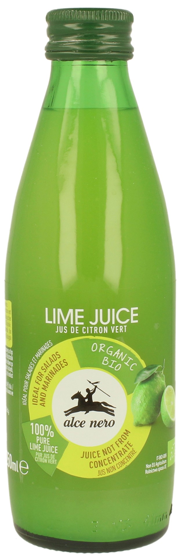SOK Z LIMONKI NFC 100 % BIO 250 ml – ALCE NERO SOK Z LIMONKI NFC 100 % BIO 250 ml – ALCE NERO
